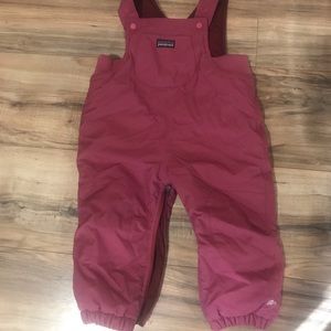 Like new Patagonia snow bibs